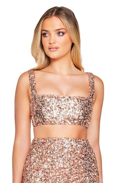 Luma Crop - Rose Gold