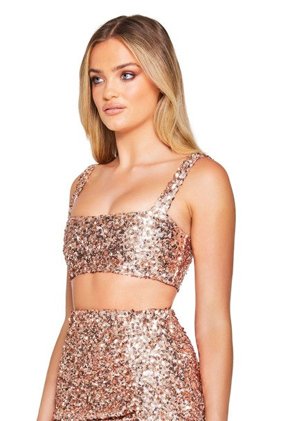 Luma Crop - Rose Gold