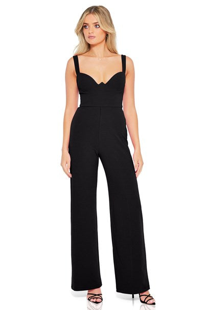 Romance Jumpsuit - Black