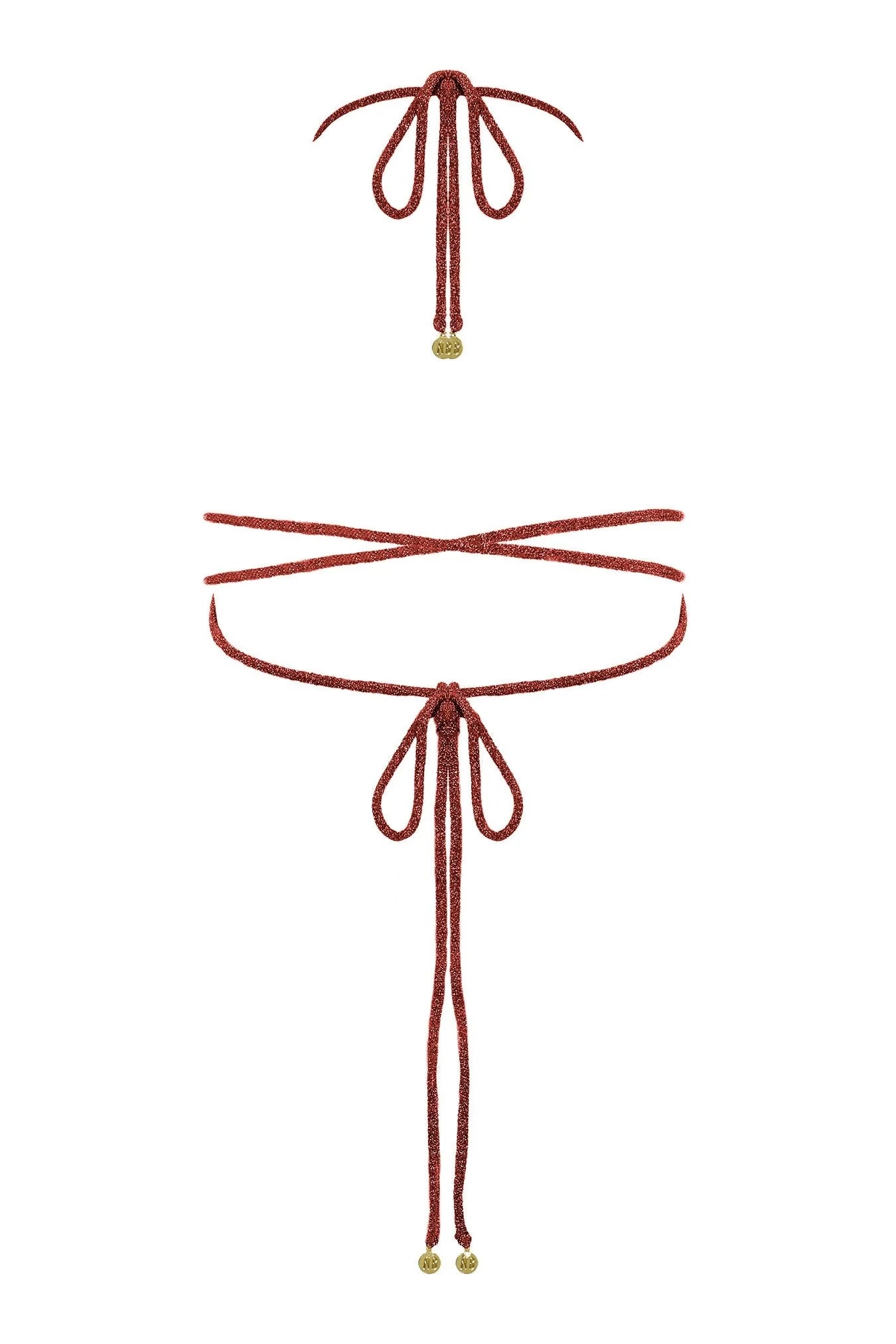 Wild At Heart Wrap Tri - Mocha