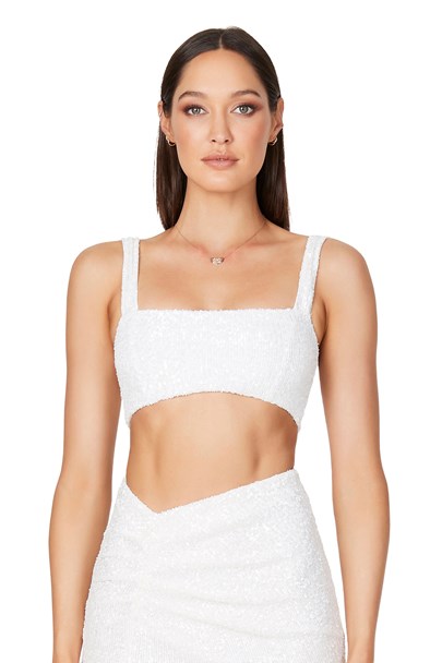 Liberty Crop - White