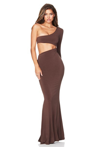 Tia Gown - Mocha