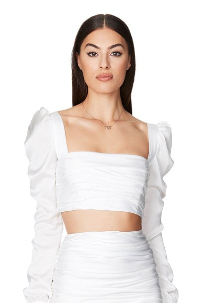 Cooper Crop - White