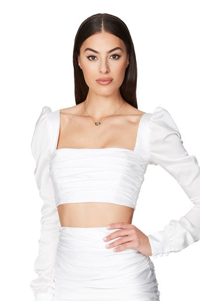 Cooper Crop - White