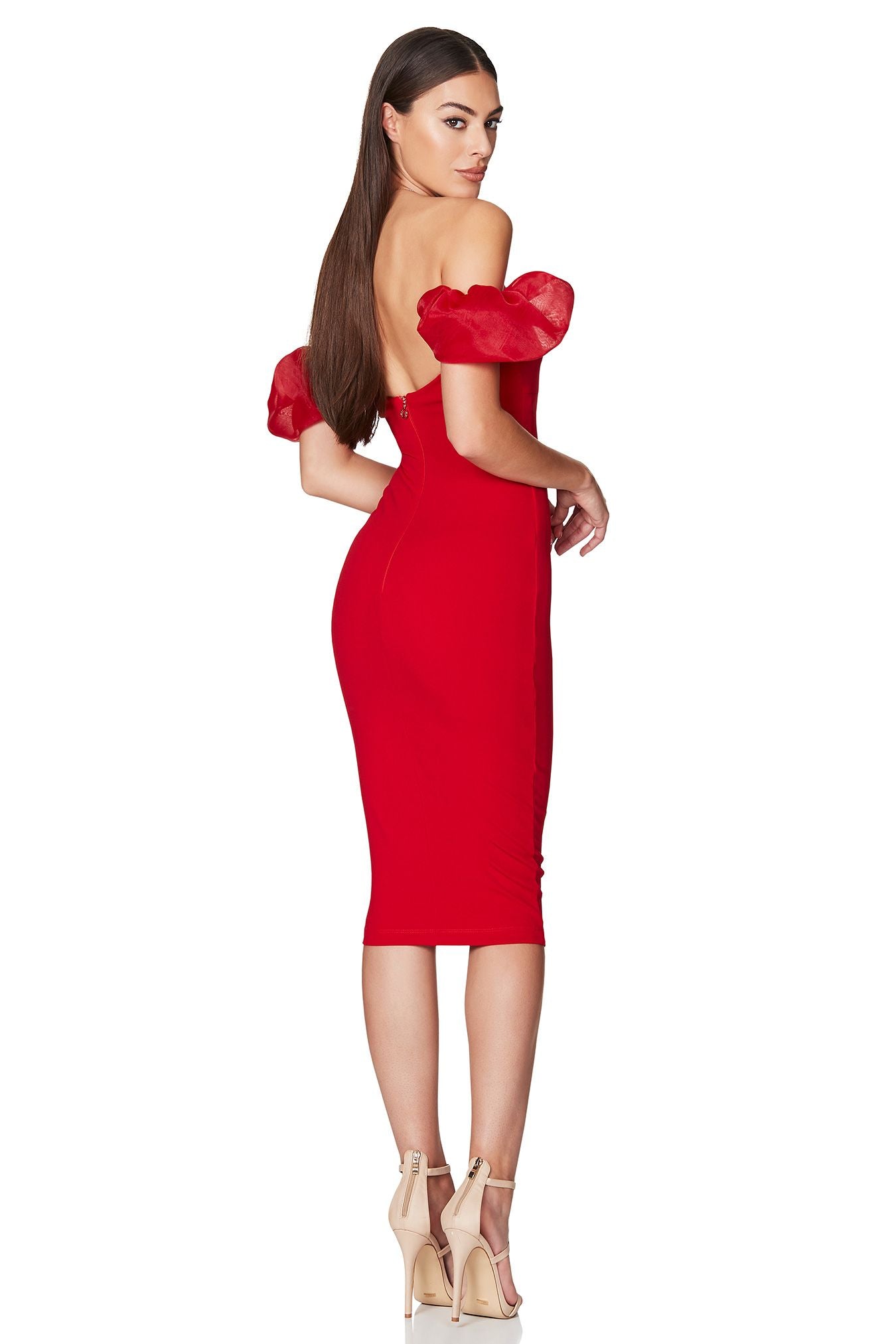 Eleganza Midi - Red