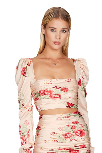 Garden Party Crop - Blush