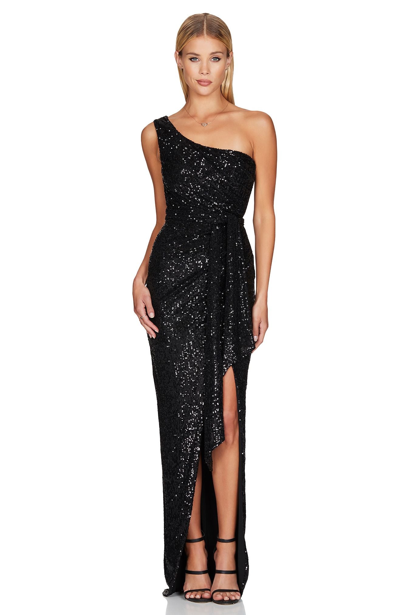 Palazzo Gown - Black
