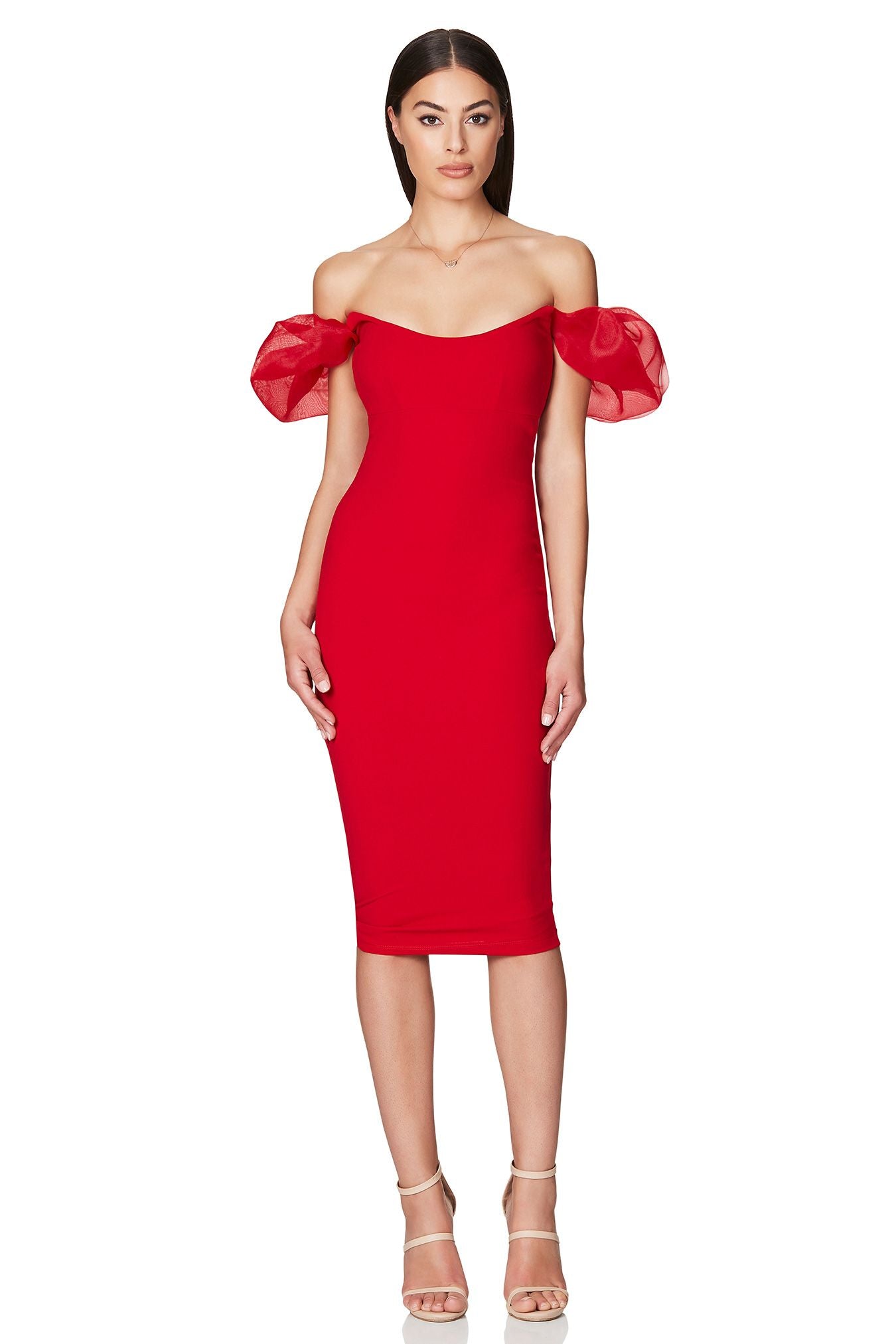 Eleganza Midi - Red