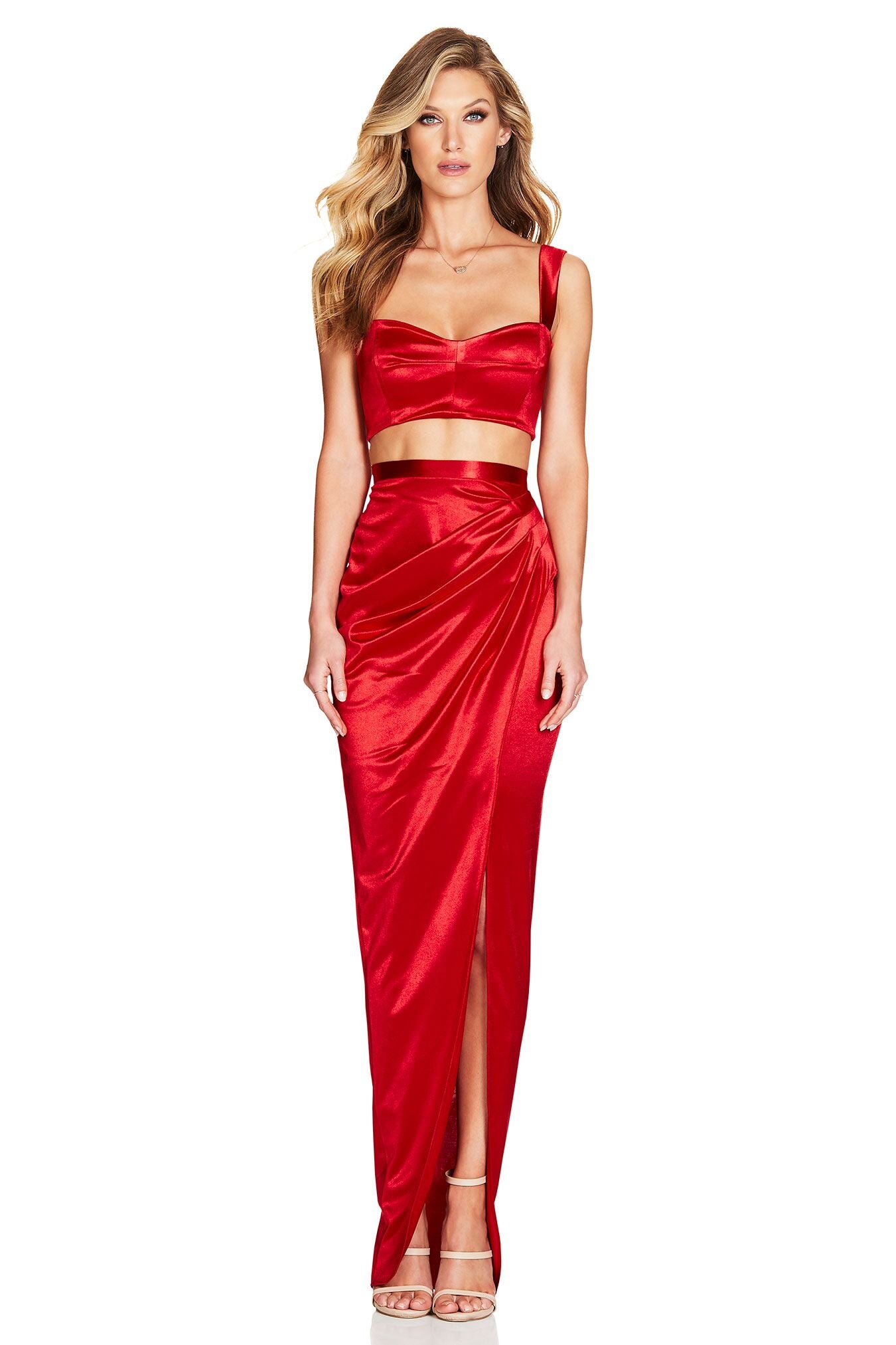 Slay Skirt - Red