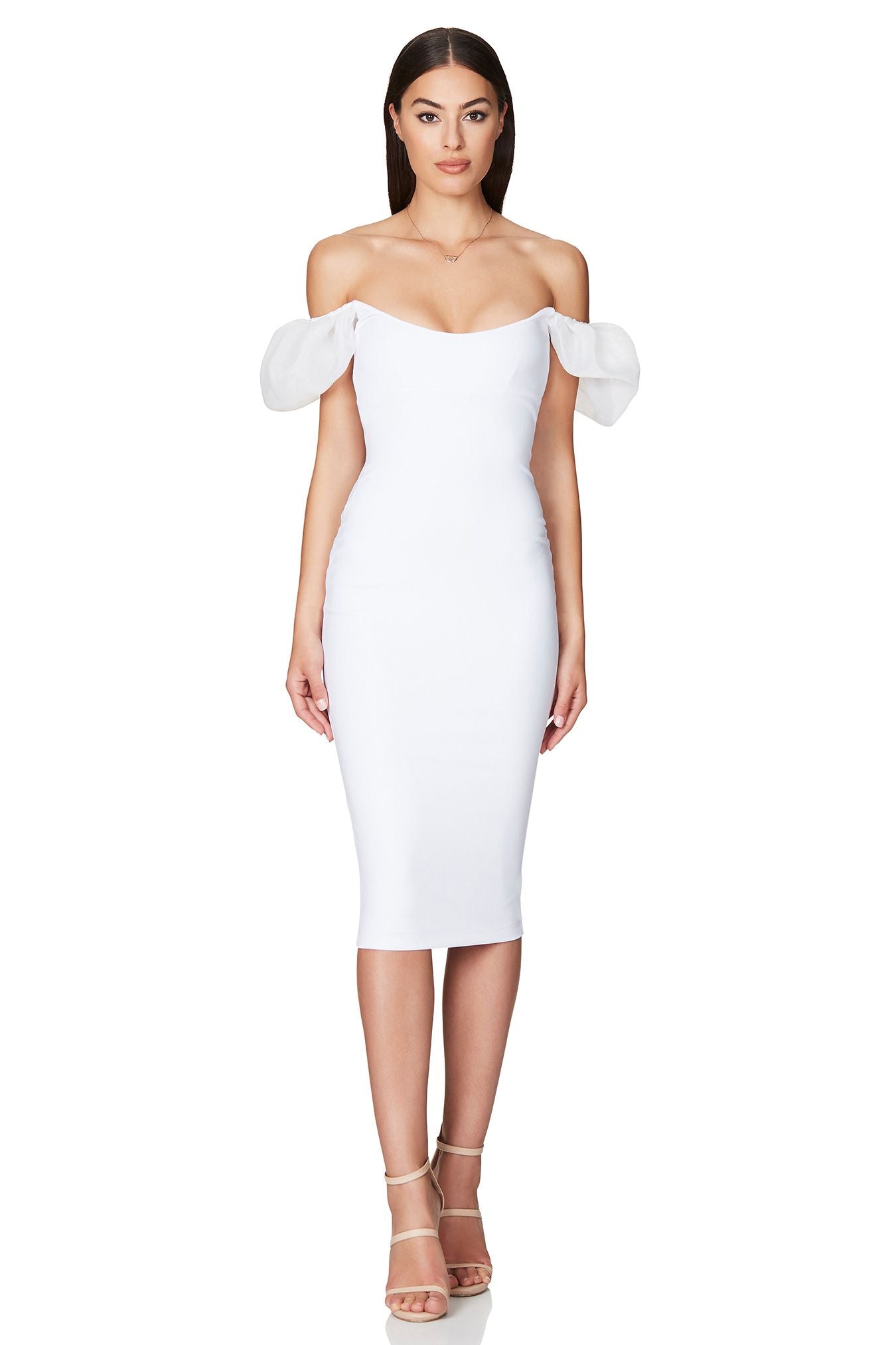 Eleganza Midi - White