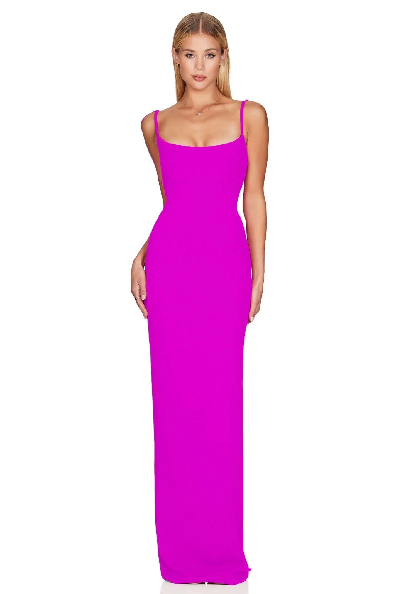 Bailey Gown - Electric Pink