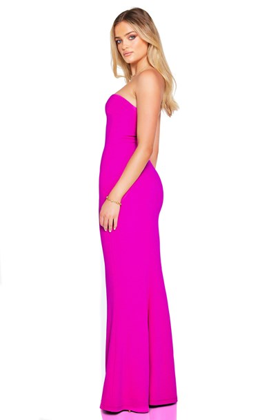 Minx Gown - Electric Pink