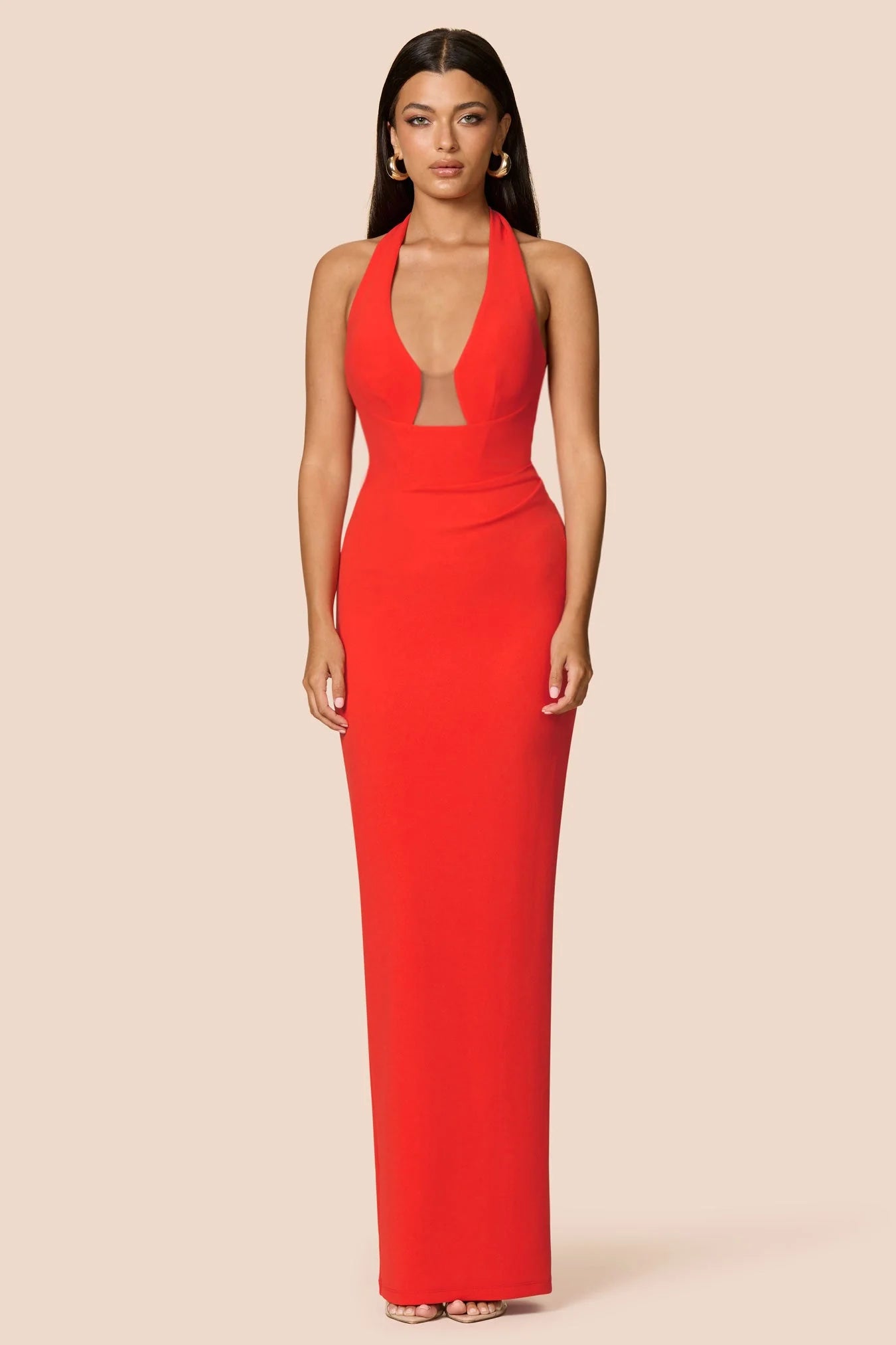 Demi Gown - Cherry