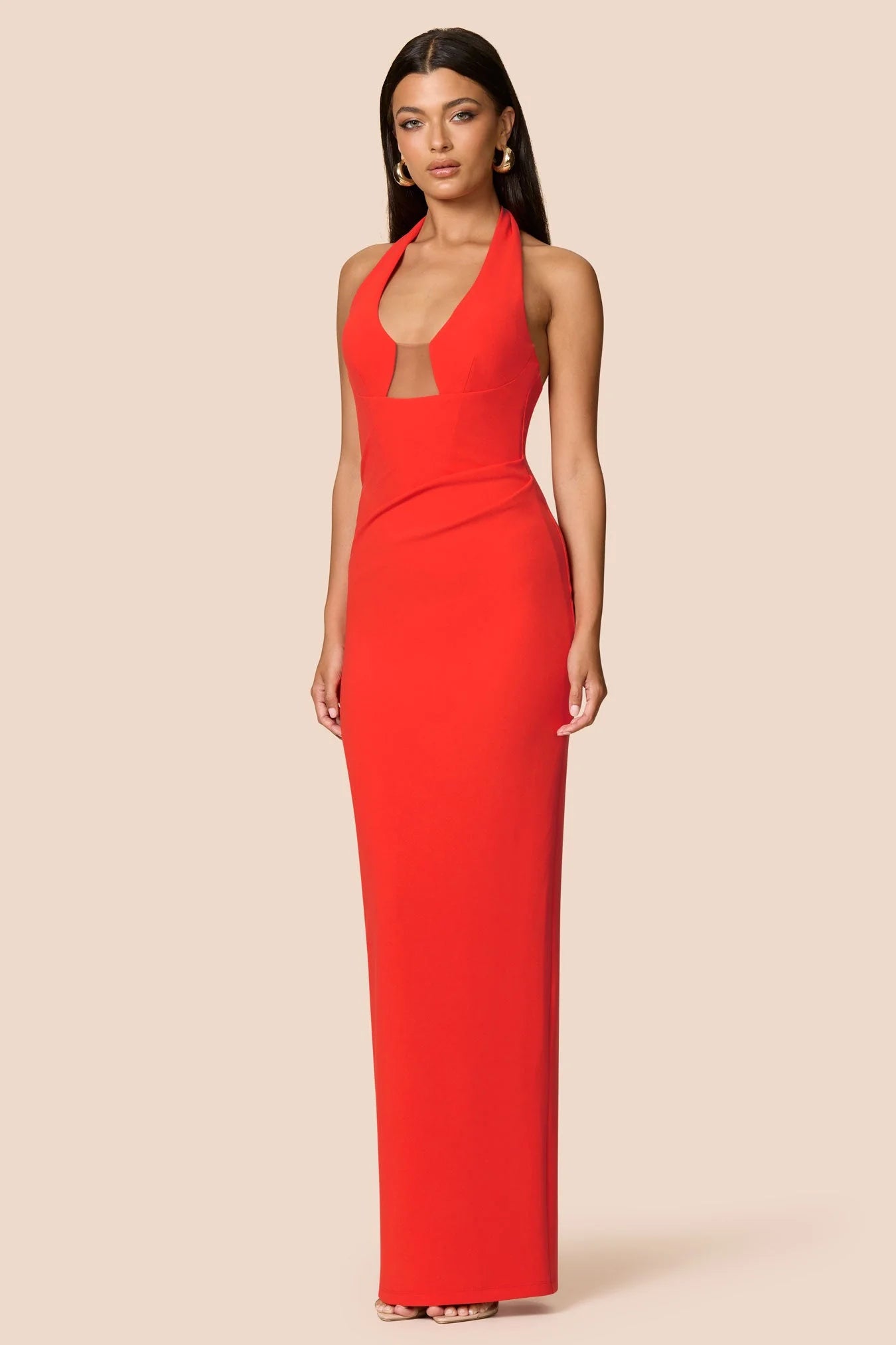 Demi Gown - Cherry
