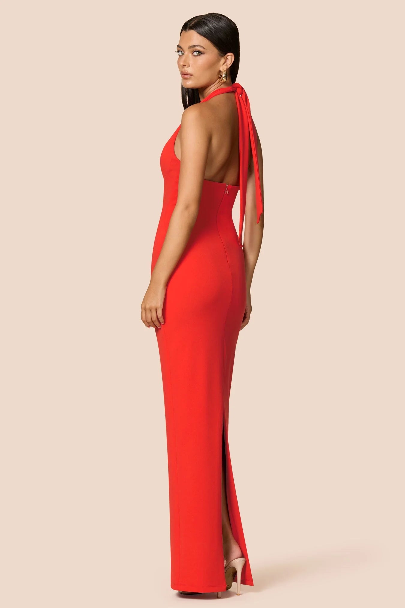 Demi Gown - Cherry