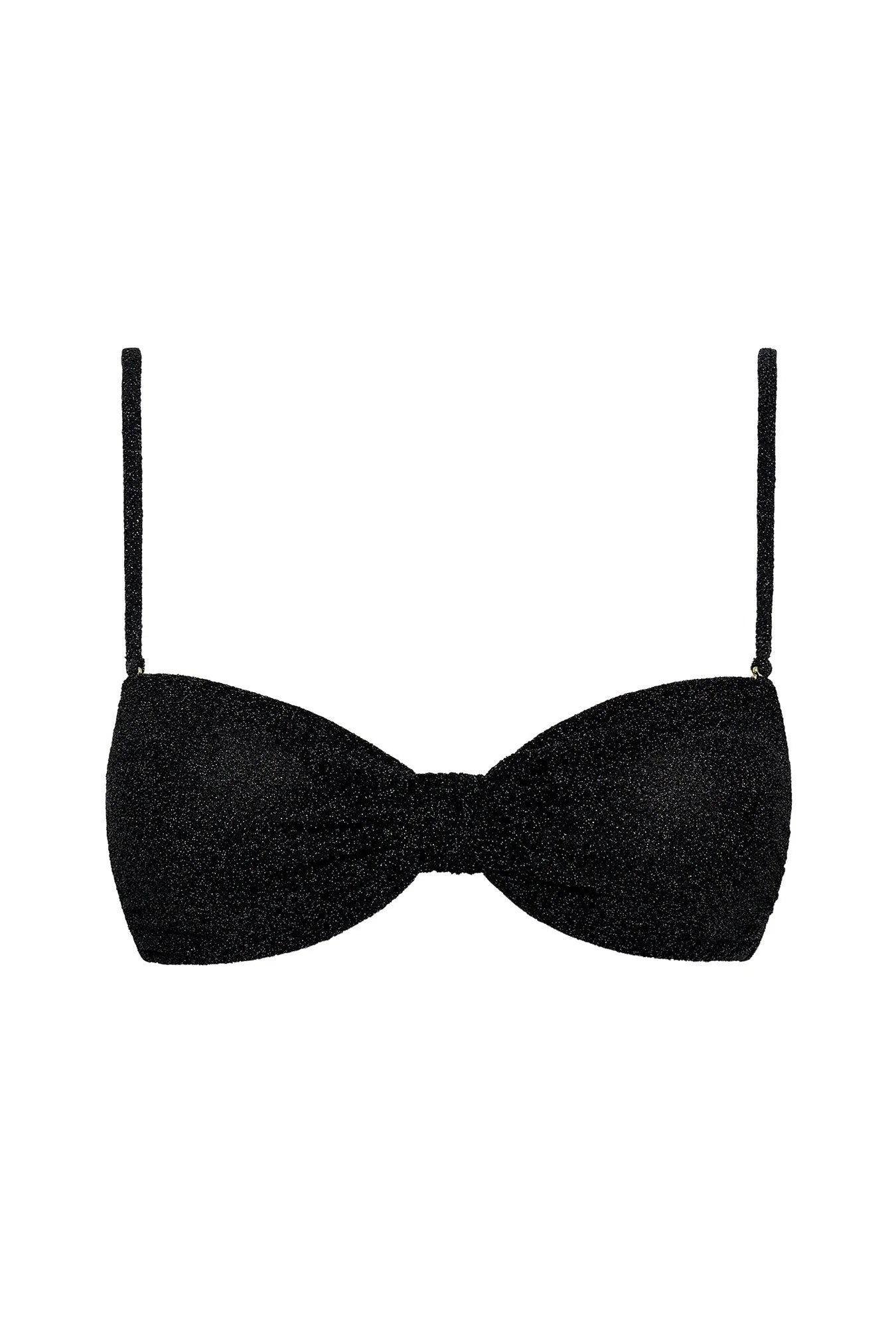 Dynasty Bandeau Bra - Black