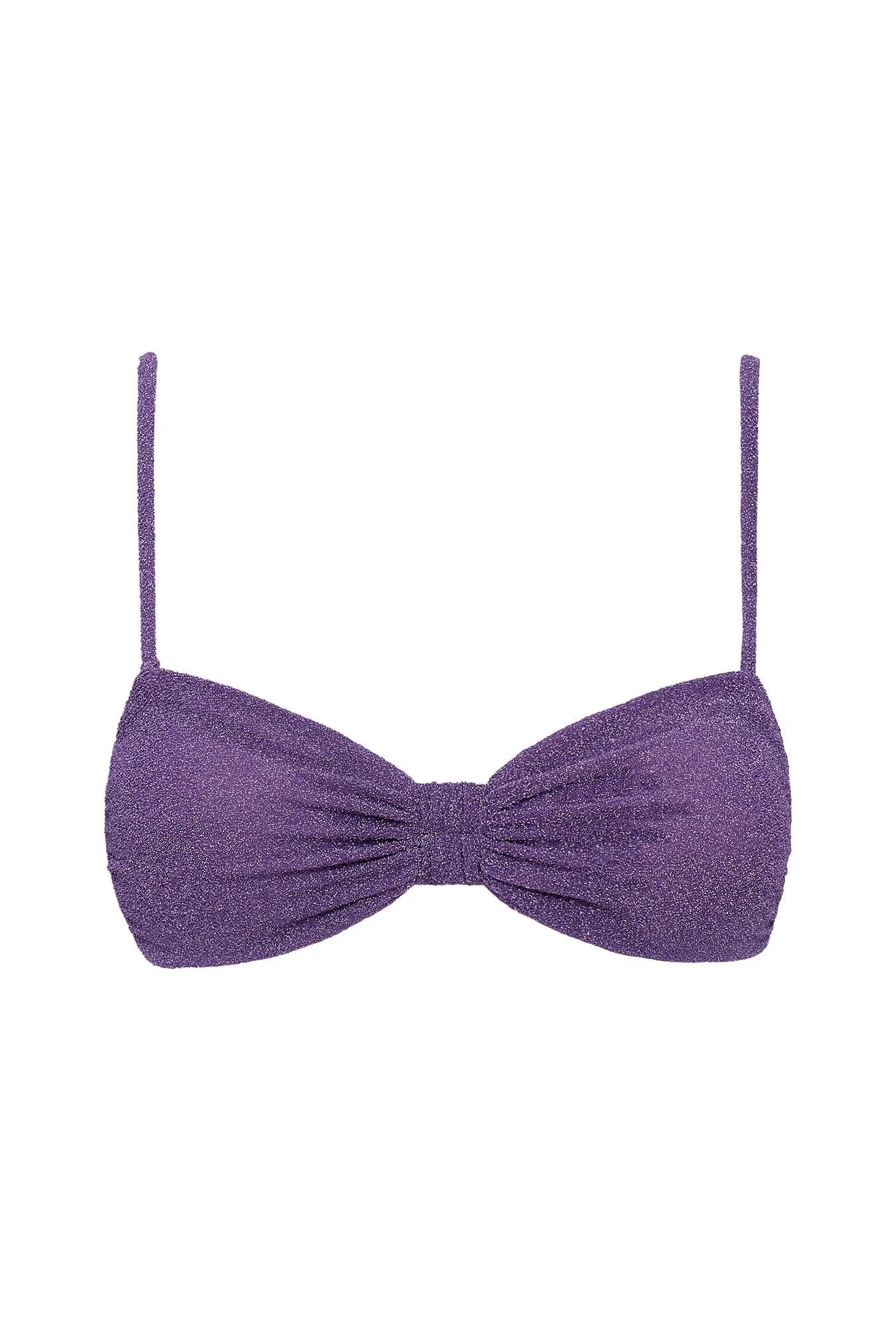 Dynasty Bandeau Bra - Purple