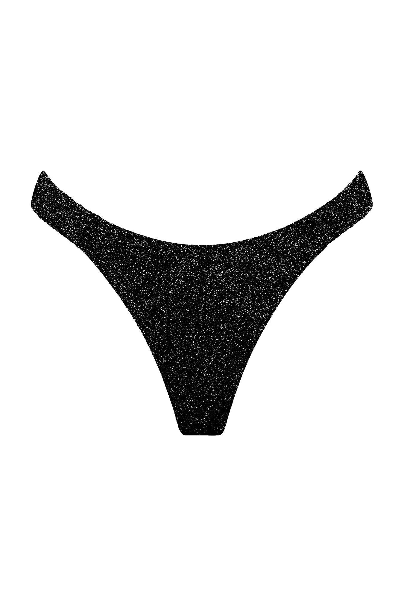 Dynasty Scrunchie Thong - Black