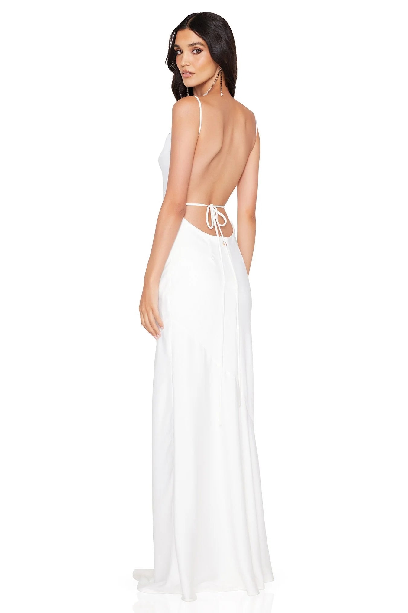 Entice Drape Gown - Ivory