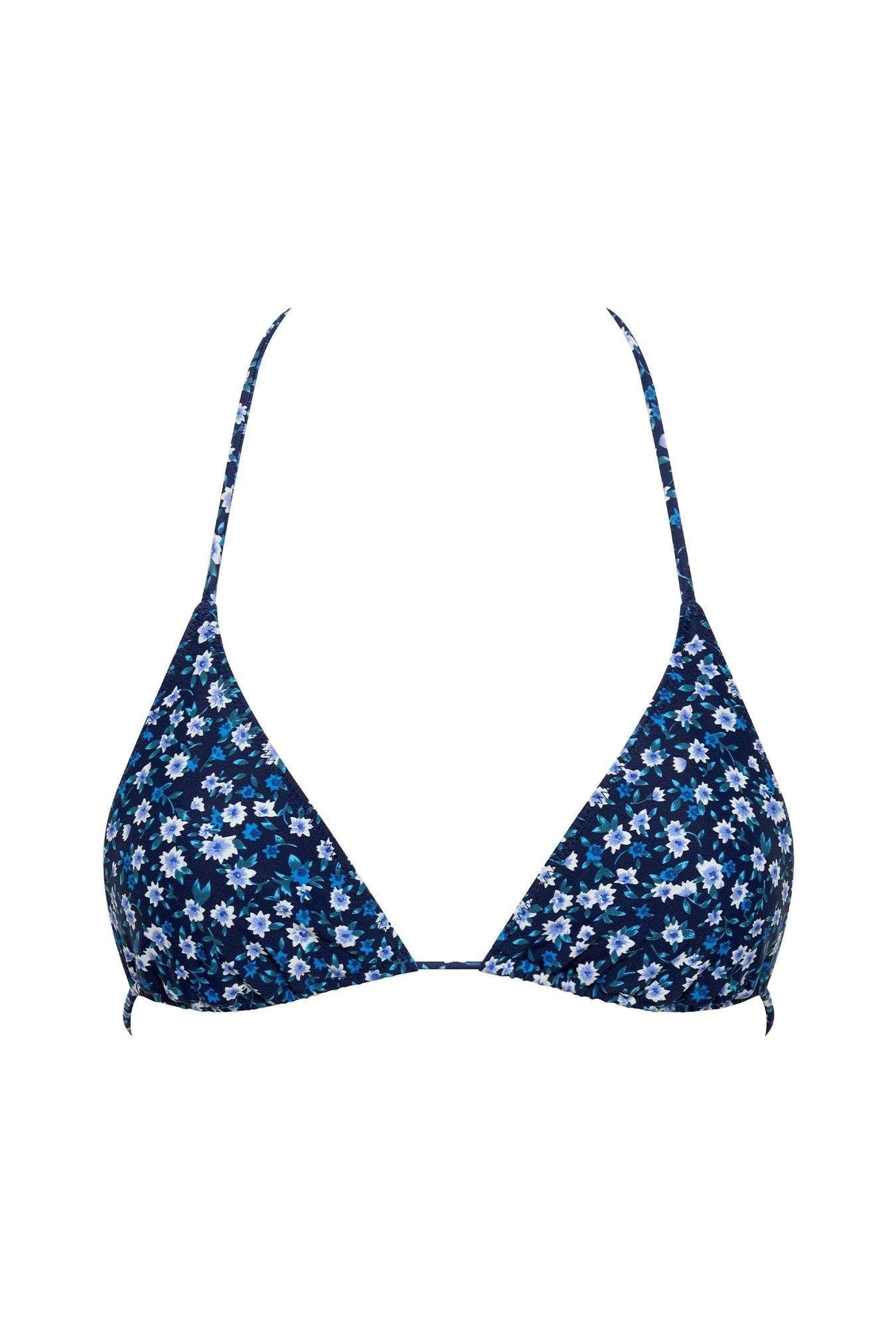 Floral Fiesta Wrap Tri - Blue