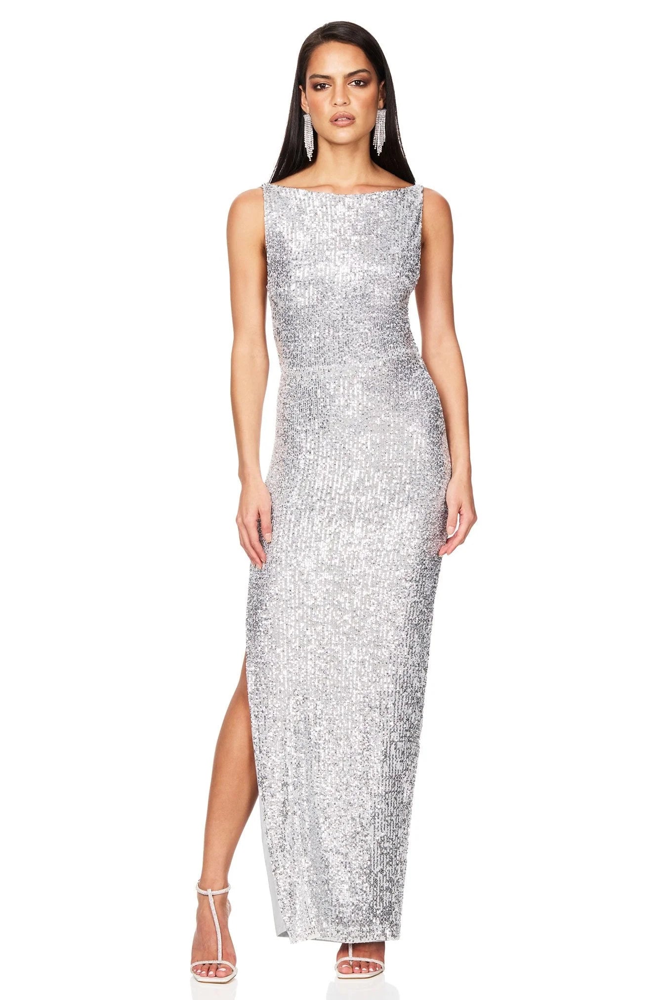 Lumina Gown - Silver