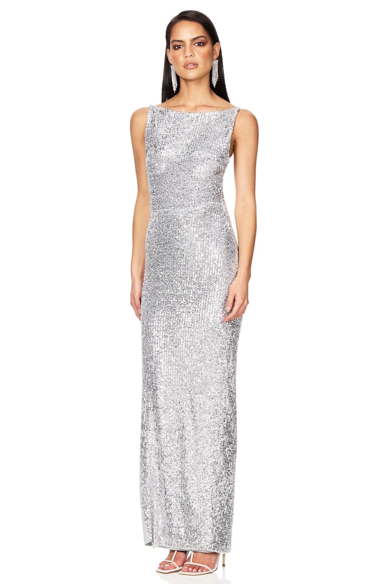 Lumina Gown - Silver