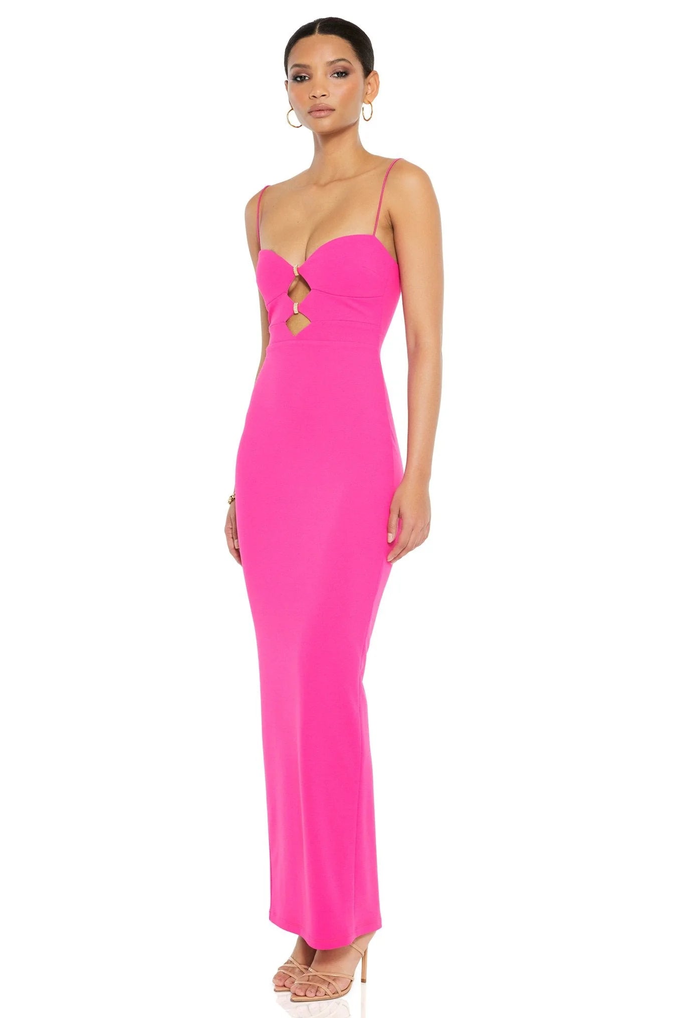 Muse Gown - Neon Pink