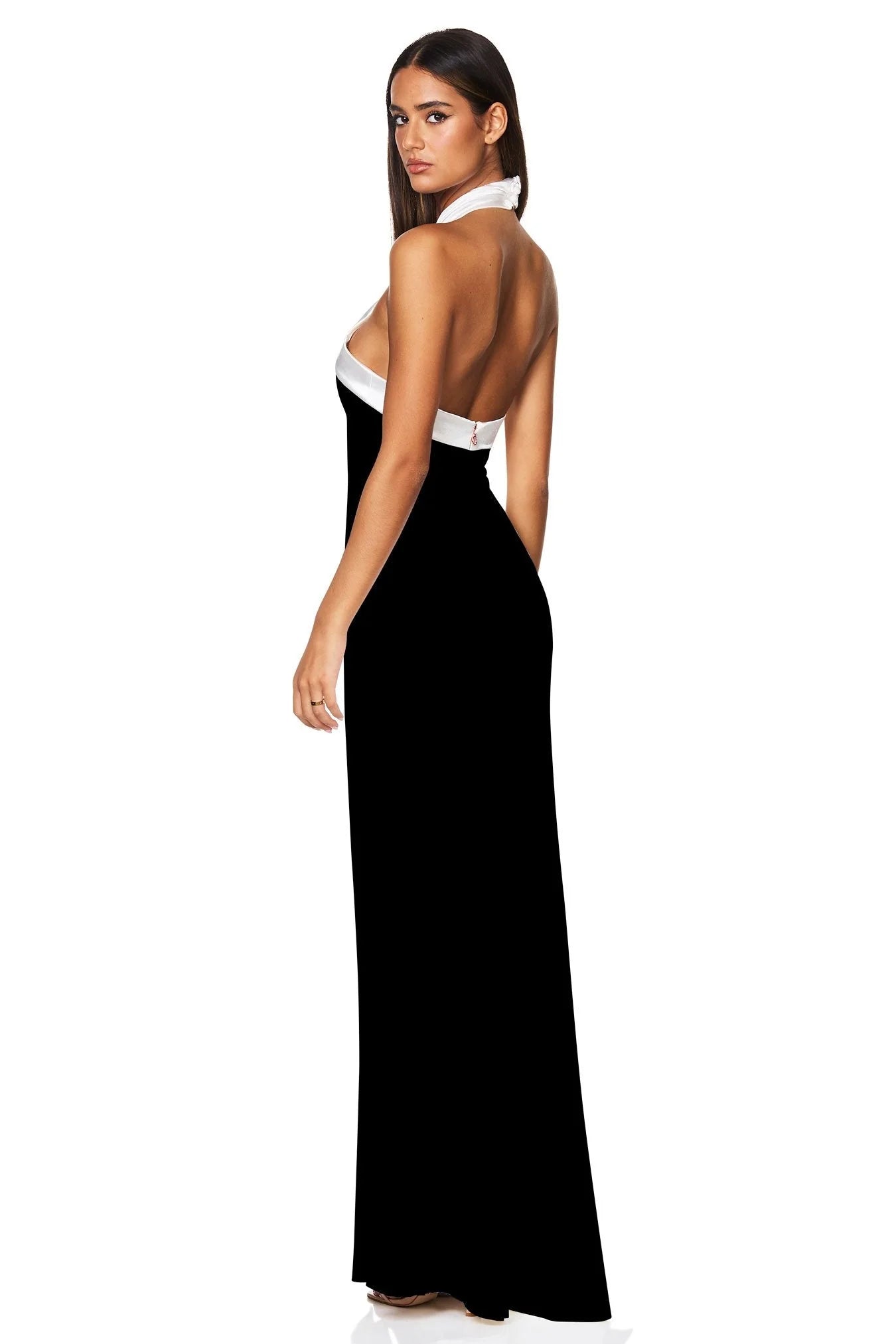 Renaissance Gown - Ivory/Black