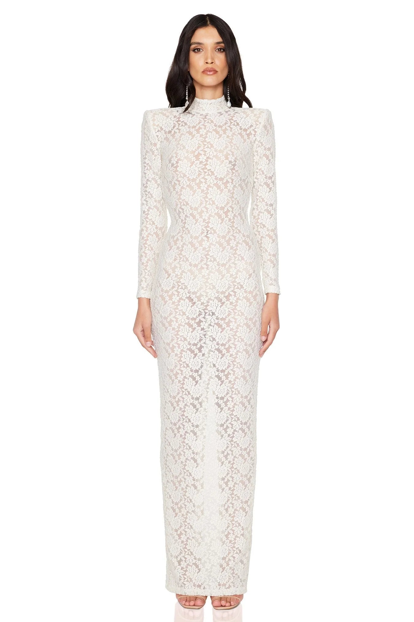 Roxana LS Gown - Ivory