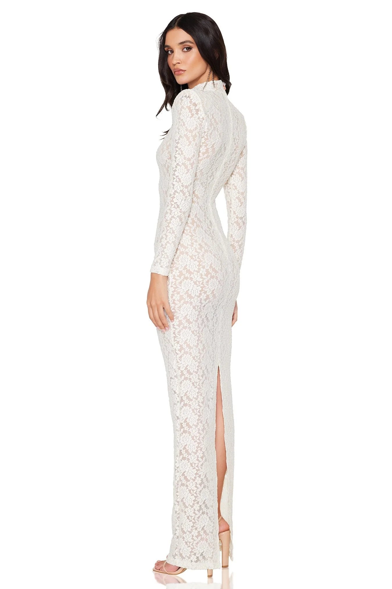 Roxana LS Gown - Ivory