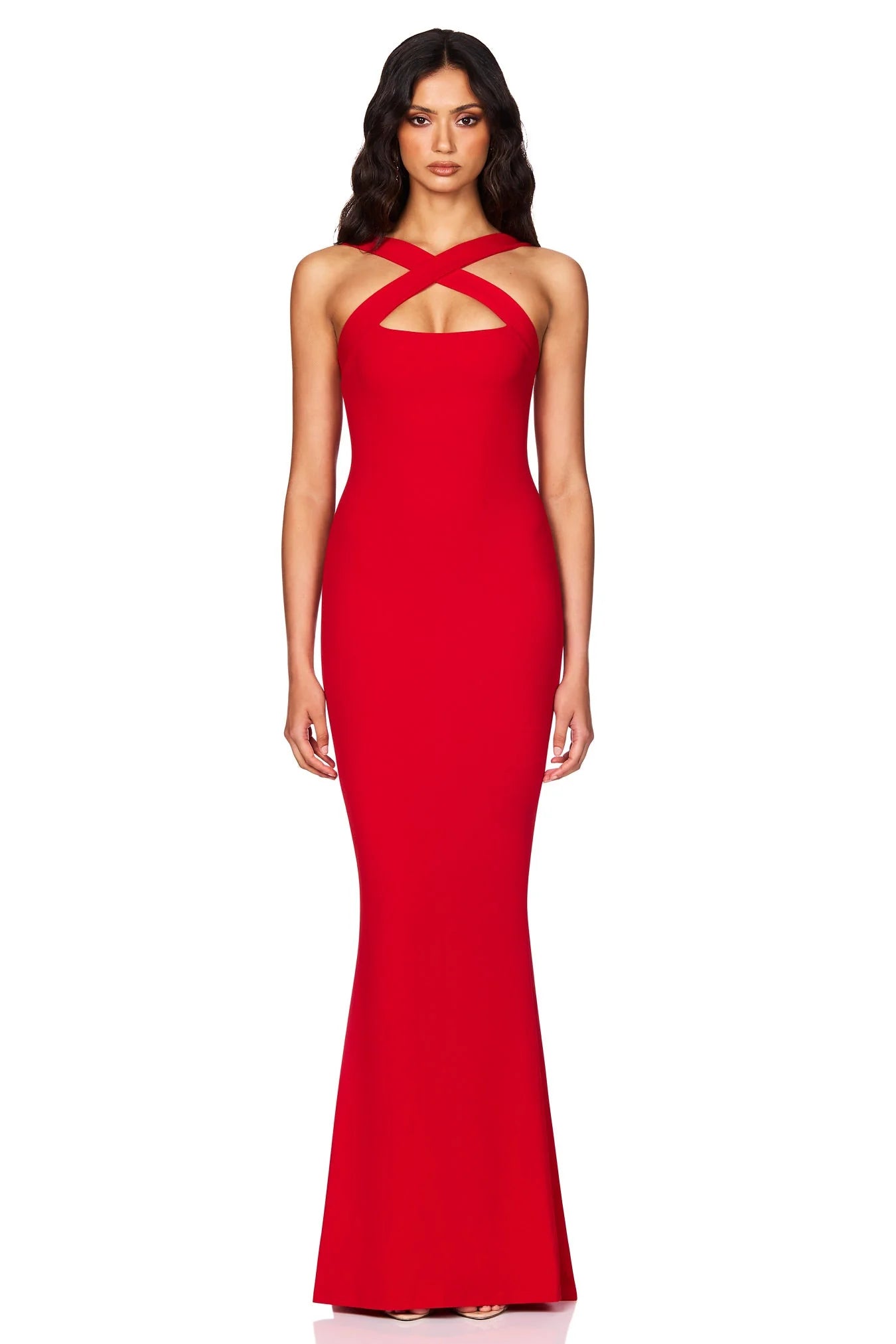 Viva 2 Way Gown - Red