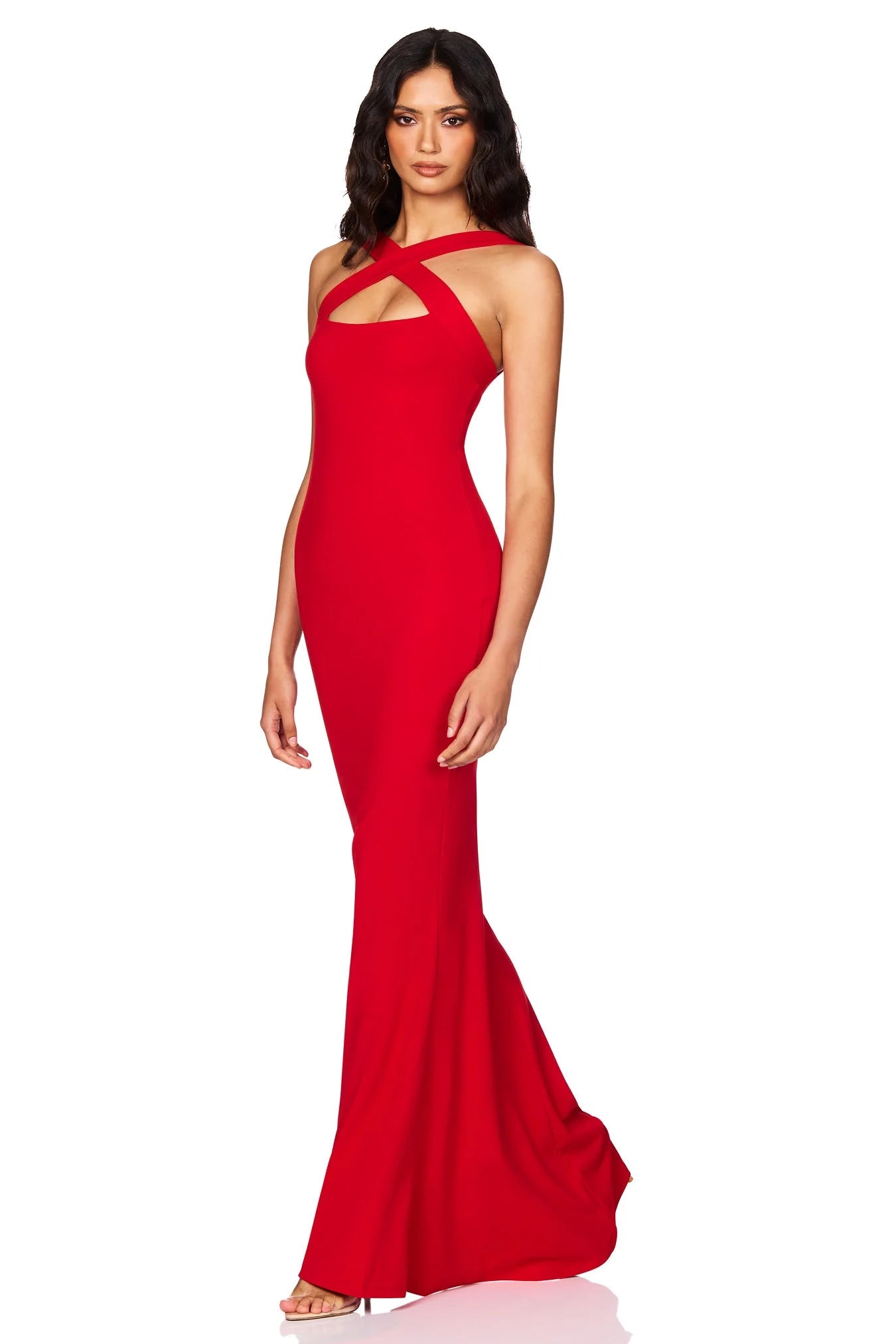 Viva 2 Way Gown - Red