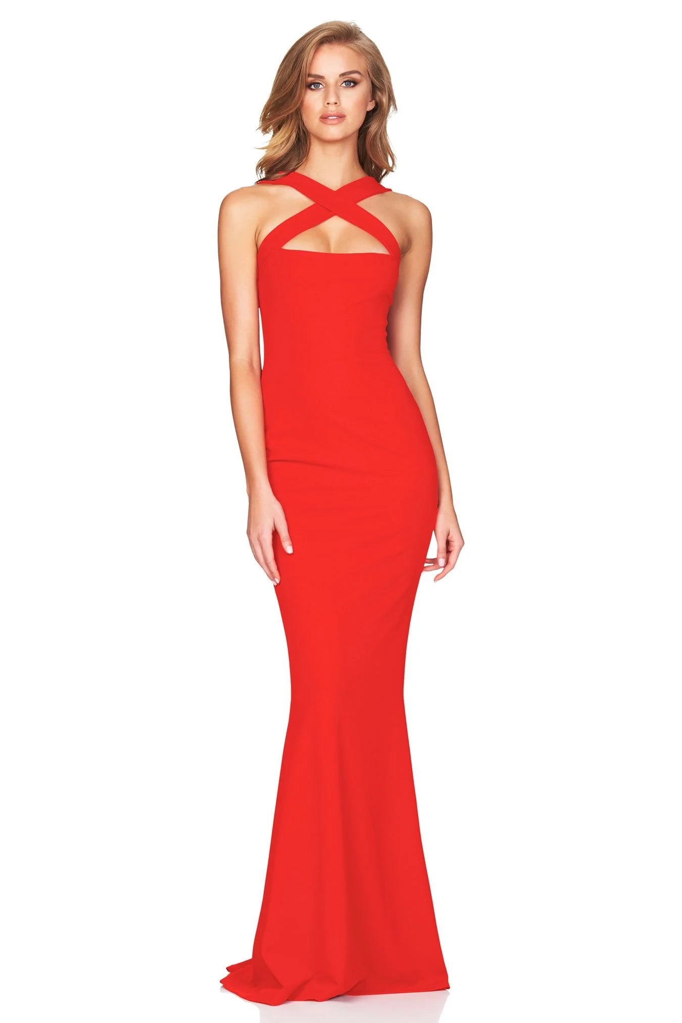 Viva 2 Way Gown - Cherry