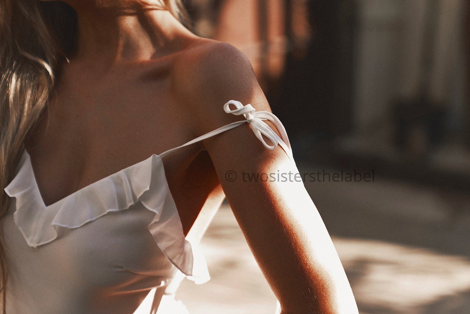 Maia Dress - White