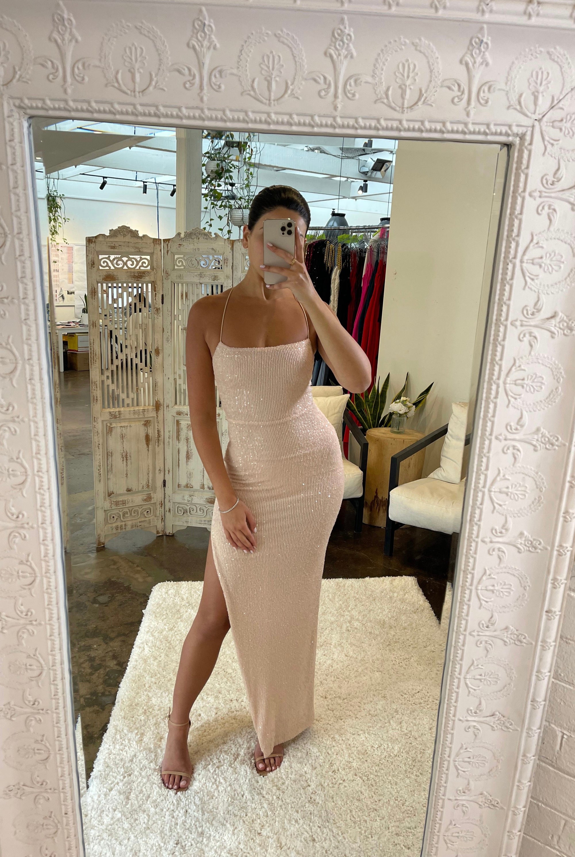 Leilani Gown - Nude