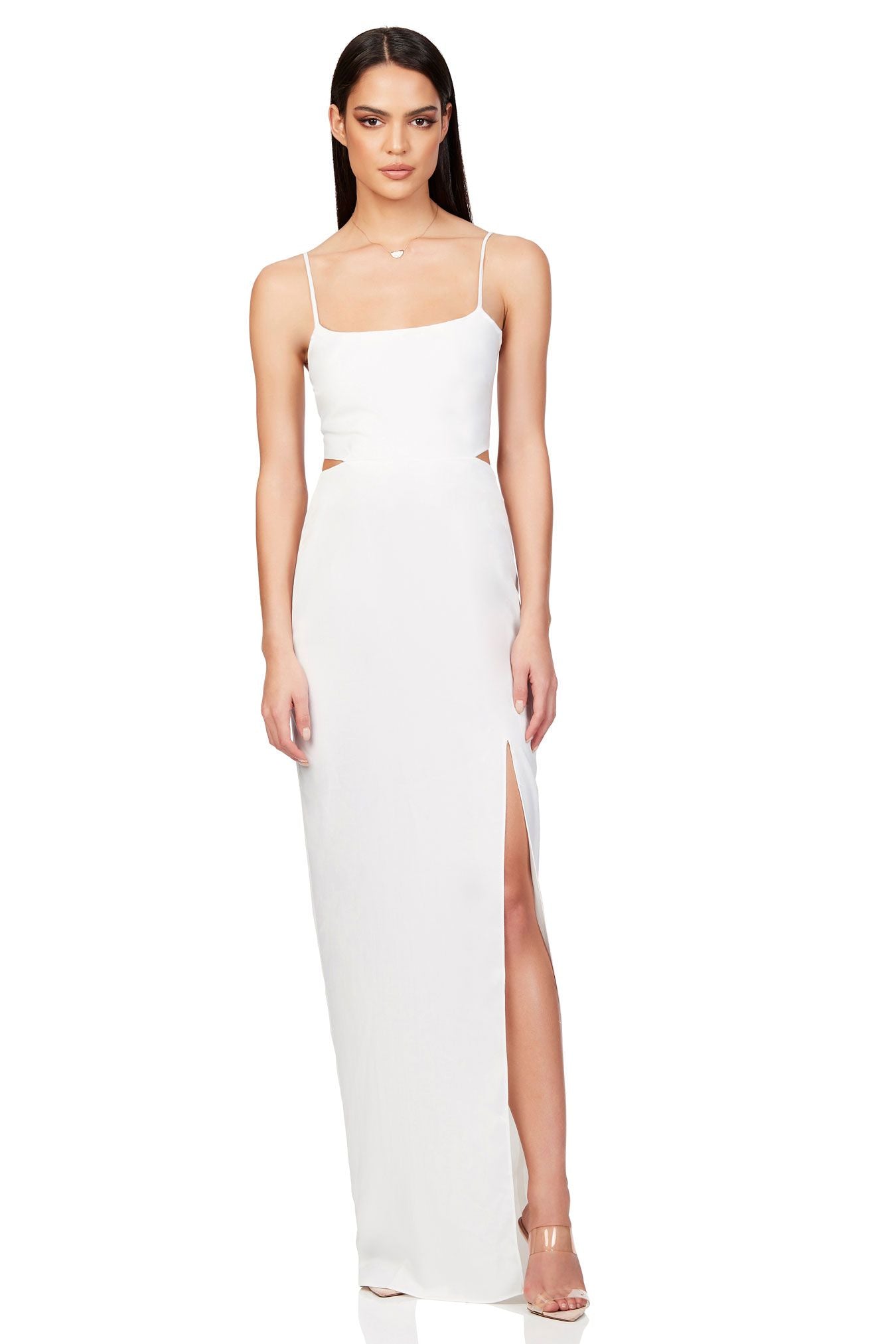 Stella Cut Out Gown - Ivory