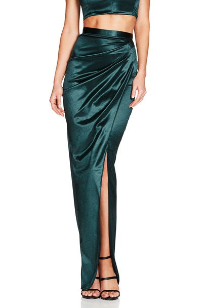 Slay Skirt - Emerald
