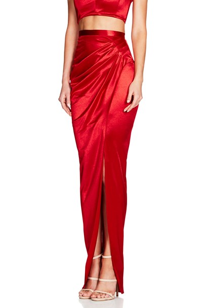 Slay Skirt - Red