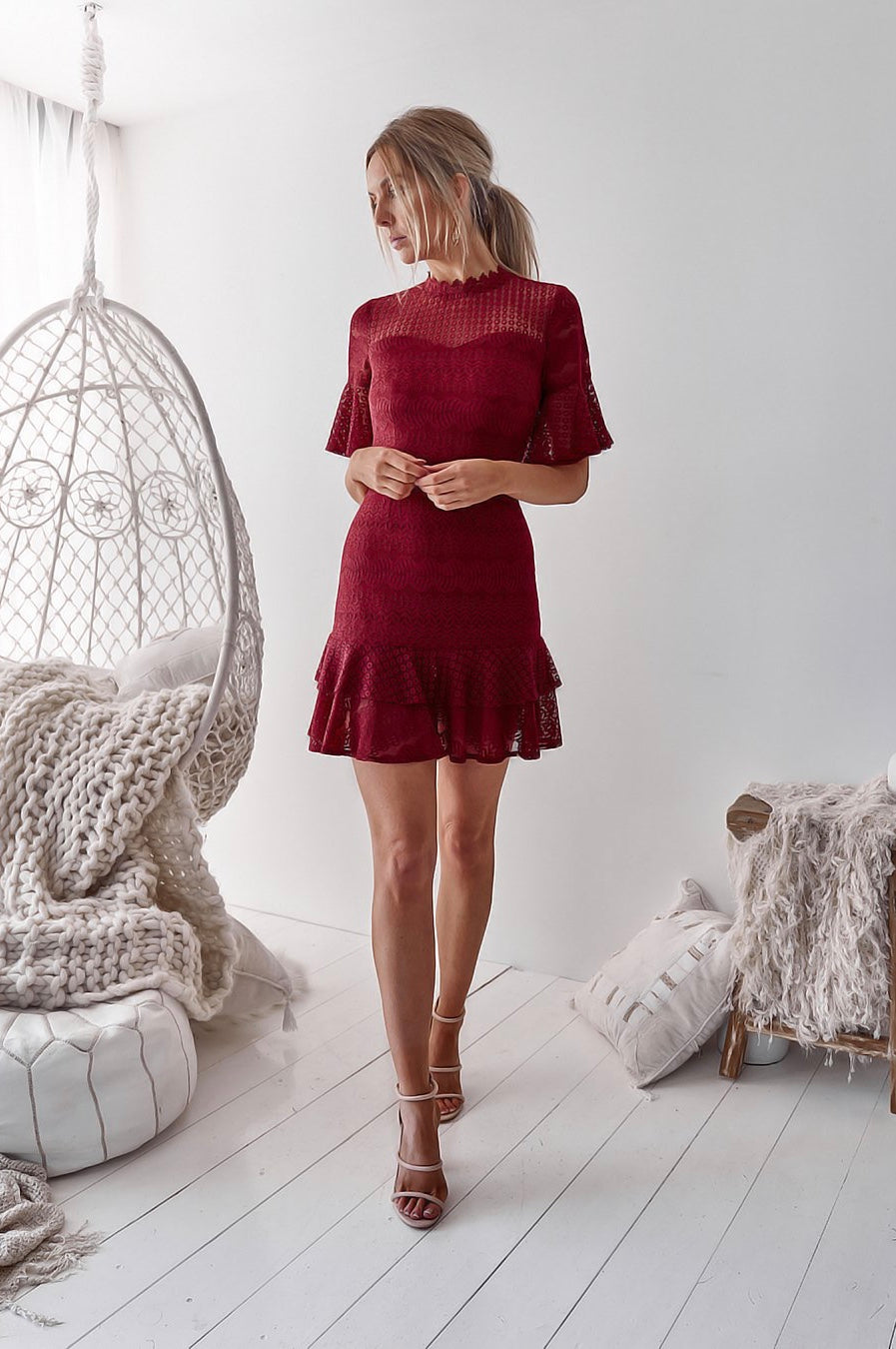 Hamptons Dress - Red